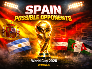 Spain Possible Opponents in 2026 World Cup Round of 32 (Full Breakdown)