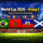 FIFA World Cup 2026 Group C Teams, Fixtures, Standings & Full Schedule