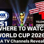 FIFA World Cup 2026 TV Channel USA: Live Stream on FOX, FS1, Telemundo & More