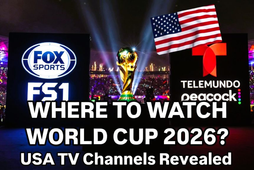FIFA World Cup 2026 TV Channel USA: Live Stream on FOX, FS1, Telemundo & More