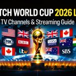 FIFA World Cup 2026 TV Channels and Broadcasting Rights – Watch Live Worldwide