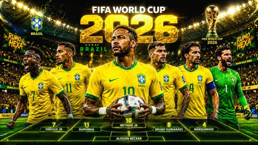 Brazil’s Best XI for the 2026 World Cup – Predicted Lineup and Squad