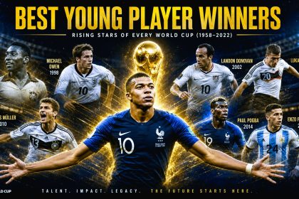 FIFA World Cup Best Young Player Winners List (1958–2022)