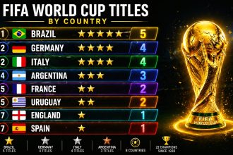 Which Country Has the Most FIFA World Cup Titles? All-Time Winners Ranked (1930–2022)