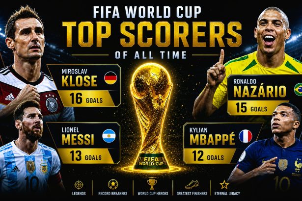 FIFA World Cup Top Scorers (All-Time): Full Goals Ranking, Records & Stats