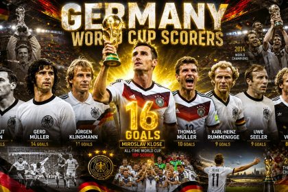 Germany World Cup Top Scorers of All Time (1930–2026)