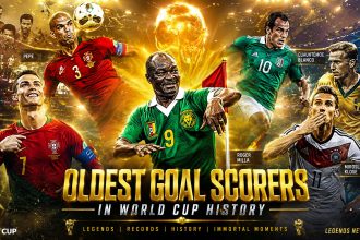 Oldest Goal Scorer in World Cup History – Full List and Records