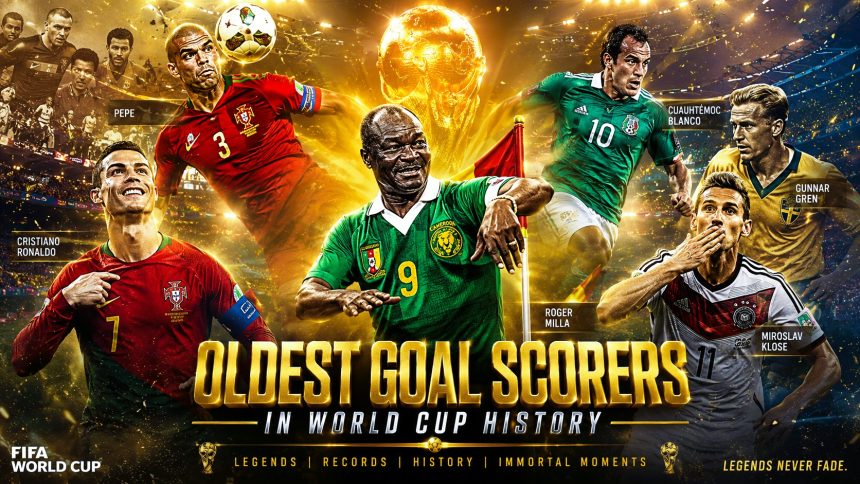Oldest Goal Scorer in World Cup History – Full List and Records
