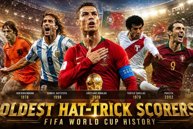 Oldest Hat-Trick Scorers in World Cup History – Full List and Records