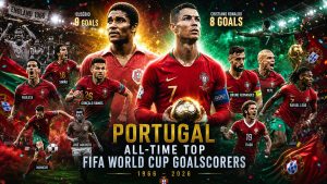 Portugal All-Time Top World Cup Goal Scorers