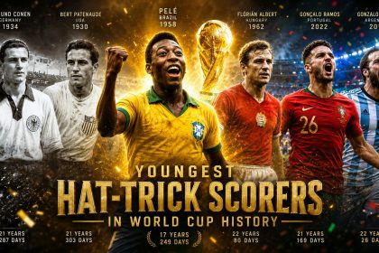 Youngest Hat-Trick Scorers in World Cup History