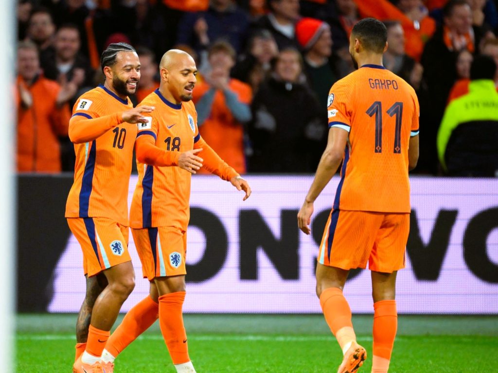 Cody Gakpo leads the Netherlands attack against Japan at World Cup 2026