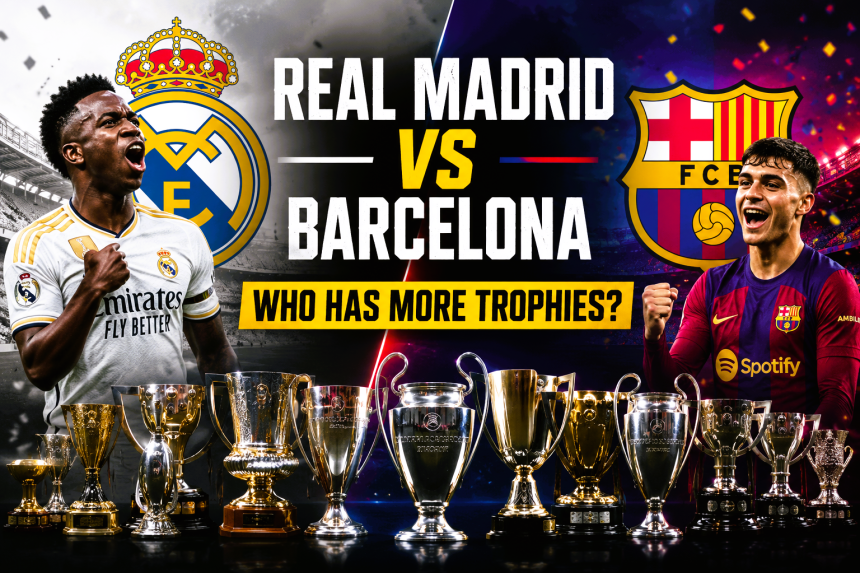 Real Madrid vs Barcelona Trophies: Who Has Won More? (2026)