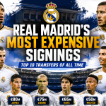 Real Madrid's most expensive signings ranked by transfer fee