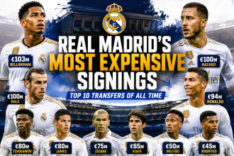 Real Madrid's most expensive signings ranked by transfer fee