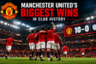 Manchester United biggest wins in club history
