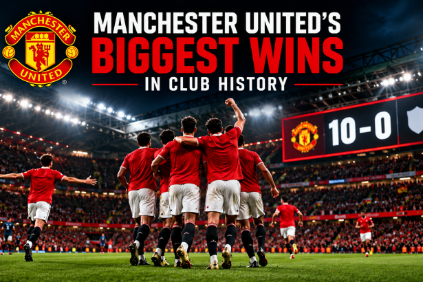 Manchester United biggest wins in club history