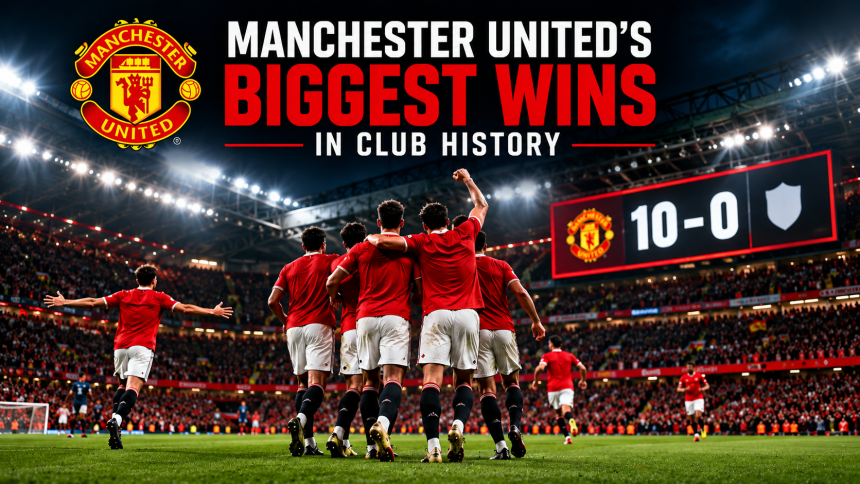 Manchester United biggest wins in club history