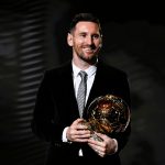 Messi Ballon d'Or wins.