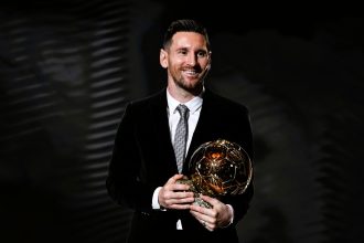 Messi Ballon d'Or wins.