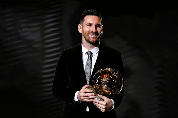 Messi Ballon d'Or wins.