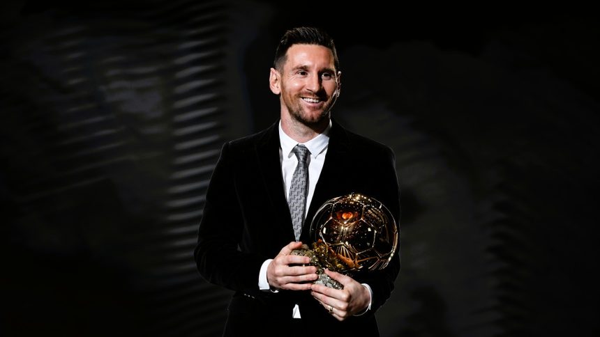 Messi Ballon d'Or wins.