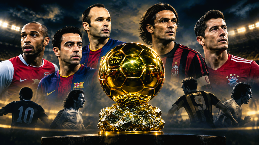 Greatest Footballers Who Have Never Won the Ballon d’Or
